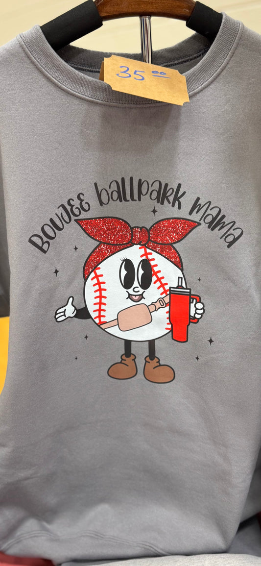 Boujee ballpark Mama/ Home Drip